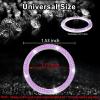 imageLivTee 2 PCS Crystal Rhinestone Car Engine Start Stop Decoration Ring Bling Car Interior Accessories for Women Push to Start Button Cover Sticker Automotive Decals WhiteDouble Purple