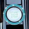 imageLivTee 2 PCS Crystal Rhinestone Car Engine Start Stop Decoration Ring Bling Car Interior Accessories for Women Push to Start Button Cover Sticker Automotive Decals WhiteDouble Cyan