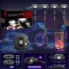 imageLivTee RGB LED Rock Lights Kit 4 Pods Waterproof Underglow Neon Lights with Bluetooth App Control  MultiColor ampamp Music Sync Wheel Light for Trucks SUV UTV ATV RZR Golf Cart