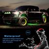 imageLivTee Smart Car Interior Lights RGB LED Accent Lights with App Control Music Mode DIY Mode 2Line Design Charger Included Car Accessories for WomenUnderglow Lights