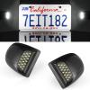 imageLivTee LED License Plate Light Assembly Tag Light Fits Chevy Silverado 1500 2500 3500 19992013 Tahoe Suburban Fits GMC Sierra Yukon XL Fits Cadillac Escalade Car Accessories AmberWhite