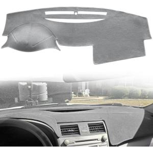 imageLivTee Dashboard Cover Dash Mat Compatible with Toyota Camry 2007 2008 2009 2010 2011 Protects Dashboard from Sun Damage Car AccessoriesDark Gray0711 Toyota Camry